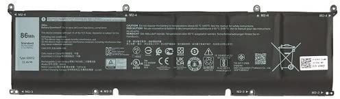 DELL 70N2F ricambio per laptop battery (BTRY, PRI, 86WHR, 6C, LITH, SMP - Warranty: 12M)
