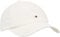 Tommy Hilfiger TH Flag '85 Soft 6 Panel Cap Kappe Herren, Weiß (Ancient White), OS
