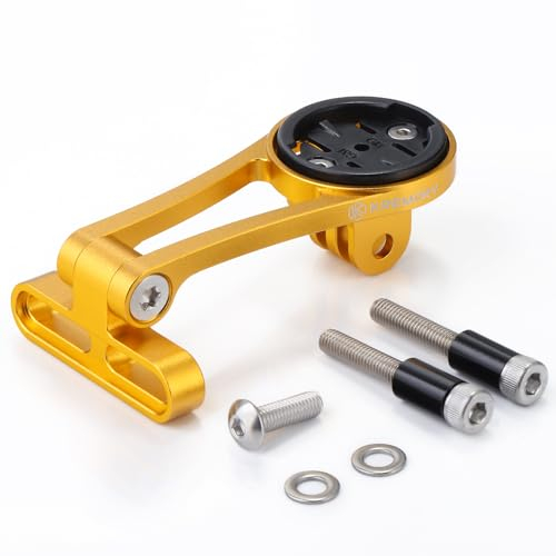 KREMORV Fahrradcomputer Halterung Combo-Fahrradhalterung Verstellbare für Garmin Edge und Sports Action Kamera