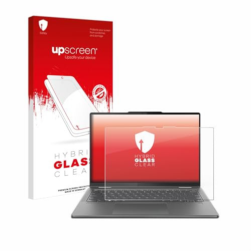 upscreen Schutzglas für Lenovo Yoga 7 2-in-1 Gen 9 14 Schutzfolie Panzer Folie Glas [Extrem Kratzfest 9H, Anti-Fingerprint, Ultra-Transparent]