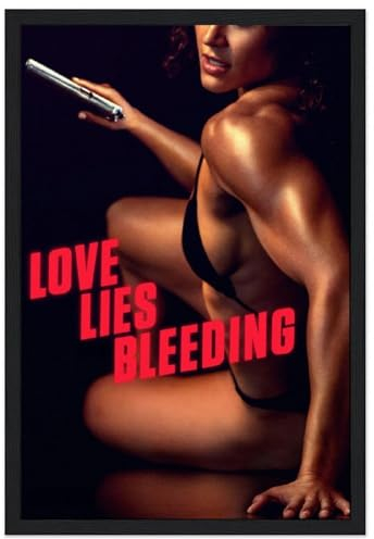 nzzmy Poster Love Lies Bleeding, Vintage-Kunst, Raumdekoration, ästhetische Schlafzimmerdekoration, Leinwandposter für Schlafzimmer, 40 x 60 cm