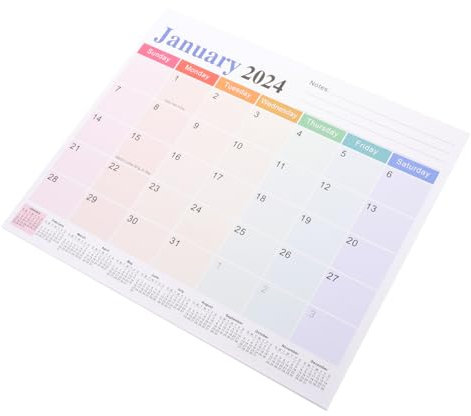 VILLFUL Magnetic Refrigerator Magnet Calendar for Home Fridge Calendar Monthly Planner for Organizing and Planning