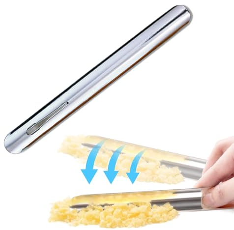 QEQSHQO Recoge Migas Recogedor de Migas en Hecho de Material de Aluminio Recoge Migas Pan Mesa Las Migas de la Mesa de Acero Inoxidable Curvo Accesorios de Restaurante manuales