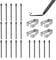FlyCoco Lot de 20 pointes de rechange pour stylo Remarkable 2 - Pointe souple et durable avec haute sensibilité à la pression et 4 outils de retrait - Compatible avec Remarkable/Marker Plus/Note5