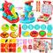 Diealles Shine Pâte À Modeler pour Enfants, Accessoire Pâte À Modeler pour Machine à Glace et Machine à Pâtes et Machine à Burger, Cadeau de Jouet pour Enfant dès 3 Ans