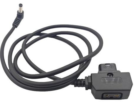 XAGMODSHN Professional D-Tap Male to 5.5x2.5mm Cable for DSLR BMCC Camera Cable Adapters Replacement