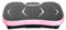 XRSMOU Indoor Fitness Vibration Machine,Sports Equipment,Vibration Plate,Rubber Bumps,Three evel Vibration Area,for Home Workout (Pink)