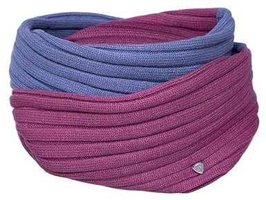 HY EQUESTRIAN Synergy Luxury Snood - Grape/Riviera - One Size