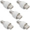 5x E14 auf G9 Adapter Lampensockel Lampenfassung Konverter E14 Fassung auf G9 für LED Halogen Energiesparlampen aus Hochwertigem Keramik