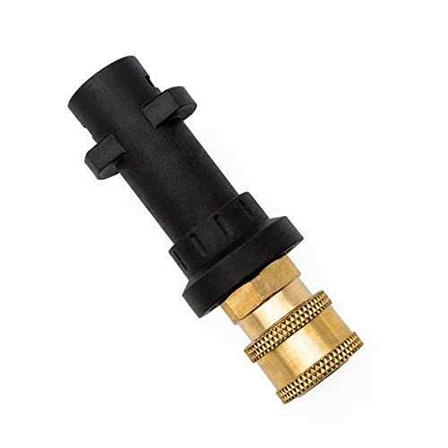 DERASL Pressure Washer Gun Adapter with 1/4 Brass Female Quick Coupling for Karcher K Series