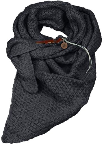 LOT83, Schal Damen, Lot, Schals & Tücher Für Damen, Halstuch, Anthrazit, Einheitsgröße