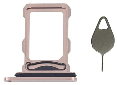 Nano Dual SIM Kartenfach Slot Halter Adapter Ersatz für iPhone 16 Pro / iPhone 16 Pro Max Mit Pin Desert