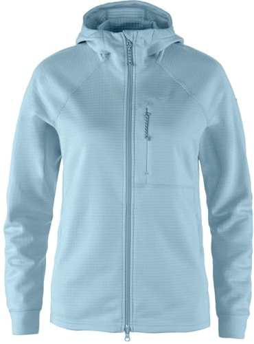 Fjällräven Abisko Grid Fleece Hoodie W Damen Fleecejacke Midlayer dusty rose rosa