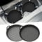 WHLXQ 2pcs Auto Cup Holder Anti Slip Insert Coasters, Soft Silicone Pads, Compatible with Land Rover Range Rover Evoque L551 SUV,black