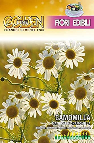 SEMI DI CAMOMILLA- FIORI EDIBILI - FRANCHI SEMENTI - SEMENTI SELEZIONATE GLFE 18/2 BUSTINA GR 4
