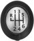 Viviance 6 Velocidad Pomo De Cambio De Marchas compatible con Renault Megane Scenic Laguna Fluence Espace Trafic compatible con Opel Vauxhall Vivaro Movano compatible con Dacia