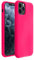 ZUSLAB Nano Silicone Cover Compatibile con Apple iPhone 11 Pro Antiurto Gel Paraurti in Gomma Astuccio Magro Protettivo Copertina - Hot Rosa