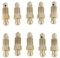Tenlacum M8x1mm Motorcycle Car Brake Bleeder Nipple Caliper Bleed Screws (10 Pieces)