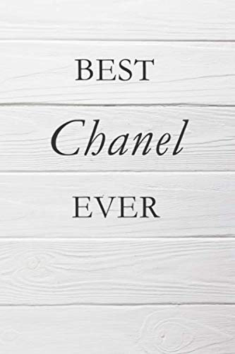 Best Chanel Ever: Blank dotted bullet journal, personalized name notebook