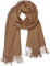 Caspar SC506 weicher warmer Unisex XL Schal einfarbig, Farbe:hellbraun, Größe:Einheitlich