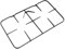 sparefixd Cooker Oven Gas Hob Pan Stand Support for INDESIT