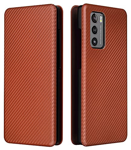 Cassa protettiva Per LG Wing 5G Caso di lusso in fibra di carbonio in fibra di carbonio PU e TPU Case Hybrid Case Protezione integrale Antifurrante Case Cover per LG Wing 5G .Smartphone slim cover she