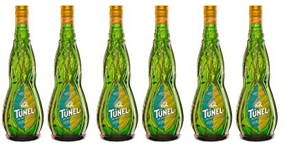 Tunel 6er Set Mezcladas 0,7L (30% Vol) Kräuterlikör Hierbas de Mallorca- [Enthält Sulfite]