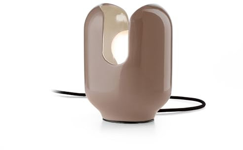 Tischleuchte Batucada 1 Licht Decò aus Keramik C2590 Braun Mokka