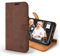 Snakehive Leather Wallet for iPhone 14 Pro Max | Genuine Leather Wallet Phone Case with Card Holder | Flip Folio Case/Cover with Stand | Compatible with iPhone 14 Pro Max | (Brown)