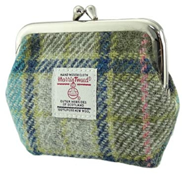 Glen Appin Small Clasp Purse Eigg (Colour 122 Turquoise Tartan)