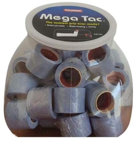 Overgrips TOURNA MEGA TAC Tarro 36u Azul