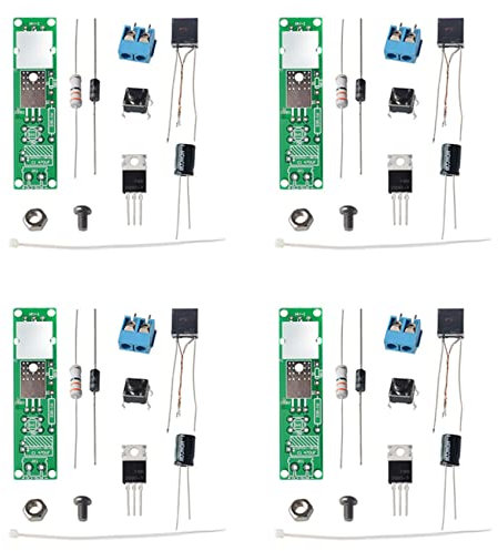 HALIYY 4X DC3-5V Kit DIY Generatore di Alta Tensione Kit Accenditore Ad per Suite di Produzione Elettronica DIY