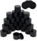 Quikobo Candle Tin 24 Pieces (Pure Black), 8oz/240ml Candle Containers, Empty Candle Containers for Candles DIY Set, Candle Jars for Candle Making or Candle Making
