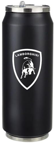 KIPPOT Auto Tazza Termica, per Lamborghini Urus SUV Borraccia Termica Travel Mug Tazza a Prova di perdite Borraccia de Portatile