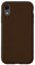 iPhone XR Case, Dark Brown Phone Cover For Phone, Plain Brown Phone Case