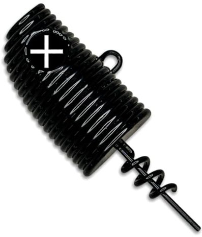 Monkey Lures Screw Head - 50 g & 80 g - Schraubkopf für Gummiköder, Vertikal Angeln, Shallow Screw, Shallow Rig, Gummifisch Angeln, Zanderangeln, Vertikalangeln (Black & Black, 80 Gramm)