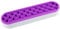 Silicone Makeup Brush Holder Desktop Cosmetic Organizer Silicone Pen Holder Diy Dot Pen Storage Seat (Purple)