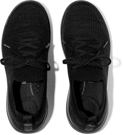 FitFlop Damen Super-q Knit Slip-on Laced SneakersSneaker