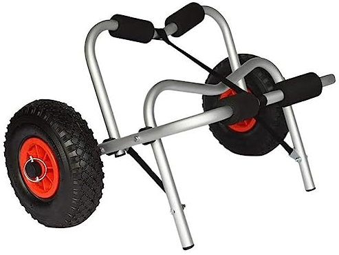Kajakwagen, leicht, universal, faltbar, Bootsträger zum Tragen von Kajaks, tragbarer Kanu-Trolley – Paddleboard-Transport & mehr
