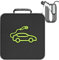 Ev Charging Cable Storage Bag | Waterproof Electric Car Charger Case for Ev Cables