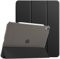 TiMOVO Custodia per iPad Air 13 Pollici (M3/M2-2025/2024), Cover Sottile Con Supporto per iPad Air 13 Pollici, Supporta Touch ID, Auto Sveglia/Sonno con Retro Traslucido - Nero