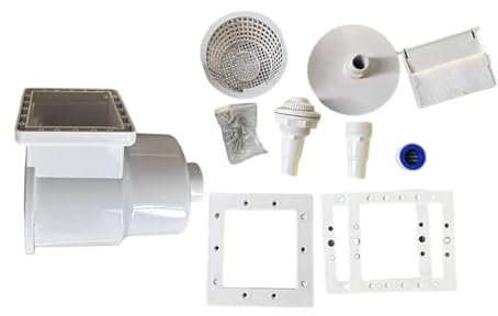 BUUNHI Kit Pulizia Piscina Kit Skimmer per Piscina Strumenti per Piscina Facili da Usare Skimmer a Bocca Stretta per Piscina Piscina Esterna Fuori Terra aspiratore Piscina