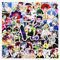 SK8 the Infinitys Aufkleber, 50 Pcs Anime Figur Vinyl Wasserdichte DIY Stickers Für Party, Wasserflasche Scrapbook Laptop Skateboard Computer Für Teens Studenten