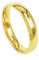 Everstone Damen-Ring Titan, Herren-Ring Titan, Freundschaftsringe, Hochzeitsringe, Eheringe, Farbe Gold, Breite 4mm Größe 66 (21.0)