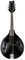 ORTEGA A-Style RMAE40SBK-L - Mandolina, 8 cuerdas, incluye funda y correa, color negro