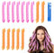 URAQT Lockenwickler Große Locken, 14pcs DIY Magic Haar Wellen Locken Wave Styling Kit für Lange Haare Mädchen den Heimgebrauch Waves Styler mit Styling-haken, 45cm