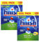2 x 100 Tablets All In One Dishwasher Lemon Powerball Grease Cleaner