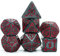 World of Dice Goliath XL - große Pen and Paper Würfel, 7-teilig, ideales Würfelset für D&D, DSA, Cthulhu, und viele weiteren RPGs