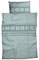 wohnTRAUM 24 Biber Bettwäsche GERLOS Reine Baumwolle kuschelweich Norwegermuster Strickoptik Bordüre Schneesterne Bettwäsche-Set hautfreundlich (135 cm x 200 cm)