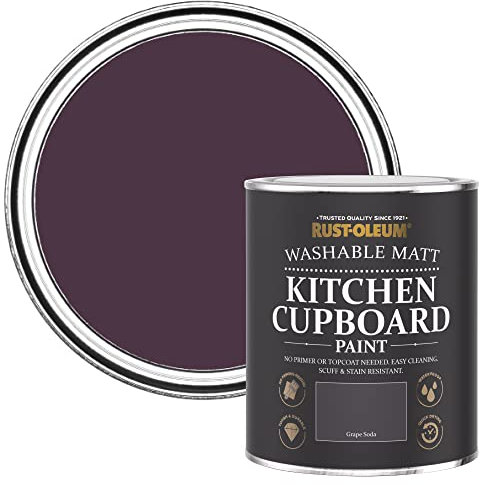 Rust-Oleum Küchenmöbellack in mattem Finish - Traubensaft 750ml
